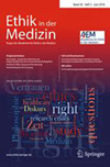 Ethik in der Medizin雜志封面